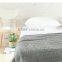 16JWB01 100%cashmere cable knit blanket
