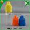 clear 10ml e-liquid favor bottle with regular child lock cap