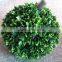 2015 new promotional rose leaf shape decorative ball, artificial green ball