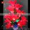 high 90CM artificial led lily branch flower vase lights for table wedding decoration