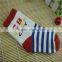 factory wholesale cotton stripe red and blue color with logo