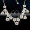 vintage white shell flower chunky choker fashion women statement necklace jewelry 2013 6390023