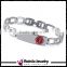 Medical Emergency Bracelet Surgical Stainless Stee Jewellery Unisex