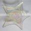 sea shell shaped glass plate