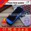 D808 fashionable high capacity 4000mah power bank bluetooth speaker