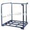 Textile industry warehouse stacking fabric storage rack