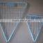 galvanized persistent animal hay feeder