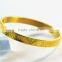 18K Gold Jewelry Simple Designs Bangle