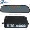 2016 hot selling 4 sensors car rear view parking assist system with four-step Bibi sound alarm