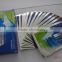 hot selling bleaching tooth teeth whitening strips with 6% HP or non peroxide gel