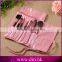 Personalized 7pcs makeup brush set rose golden cosmetic brush set