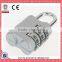 Customize Design 2015 Top Security 3 Digits Combination Padlock/resettable Number Lock