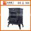 5kw Cast Iron Material wood Stove/wood burning stove use pine wood