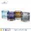 DALIAN Factory bubble style bulk glass crystal votive candle holder