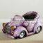 Hot sale indoor decor vintage car shape cement flower pot