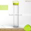 Borosilicate Unbreakable Glass Water Lemon Bottle