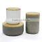 Customized FDA test ceramic cement spice container