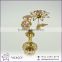 cheap Flower Vase with SWAROVSKI crystal metal home decoration