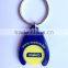 New Design Plastic Coin Holder Keychain