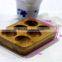 Eco-friendly unfinished bamboo egg tray for sale