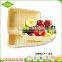 Custom cheap stackable woven heated durable rising square plastic bread fruit basket