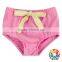 Summer Beach Fashion Two Pieces Swimwear Outfits Floower Top And Bloomer Child Swimsuit