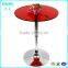 OEM Living room furniture transparent modern acrylic lucite waterfall coffee console table