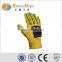 SUNNY HOPE cut resistant leather gloves with TPR for work