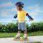 High Quality Four Wheel Kids Land Skate Shoes Price