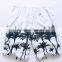 2014 fashion white cheap wholesale beach shorts with mesh lining