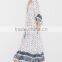Gorgeous Boho Printed Rayon V Neck Maxi Dress Bohemian Ladies Western Dresses Names HSd5094