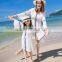 Good quality fashion low quantity dress manufacture mum daughter matching dress