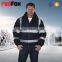 roadway protective waterproof reflective hi vis jacket