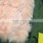 Myfur Peach Pink Detachable Fox Fur Lining Real Raccoon Fur Hood Parka