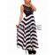 2015 New Design Hot in Summer Sleeveless Maxi Lace Chiffon Dress