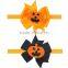 Halloween bow baby hair with pumpkin skull children's elastic head ring Party Halloween