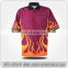 polyester colorful racing shirts sublimated