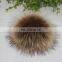 High Quality Large Faux Fur Pom Pom Fluffy Fox Fur Ball For Keychain Bag Charm