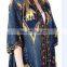 Hot Sell New Dark Blue Elephant Kimono Cardigan For Women