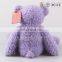 China Manufacturer Plush Animal Toy Lovely Teddy Bear With Purple Bow