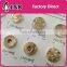 Custom made zinc alloy fix jeans button for women jeans