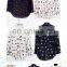 Custom roll tab sleeve latest ladies blouse designs , korean fashion long top shirt