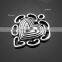 wholesale heart shape pendant alloy pendant cloth accessories