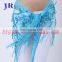 Beautiful Cheap Tassel Belly Dance Sequin Hip Scarf Y-2014#