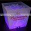 Custom New Design Colorful Led Square Ice Bucket for Bar Using
