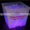 custom new design colorful led square ice bucket for bar using