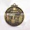 Cheap souvenir medal Design your own custom Metal Crafts production zinc alloy blank gold award