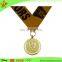 Hot sale customized award souvenir Brass metal Medal badges