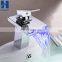 Modern Bathroom Waterfall LED Light Single Hole Sink Faucet Mixer Tap