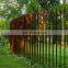 corten steel metal garden fence / garden divders / laser rust metal fencing